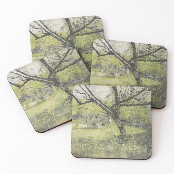 Item preview, Tree Painting Memento Mori designed and sold by OddVintage.