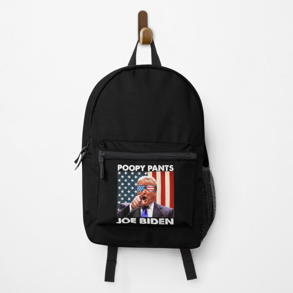Vista previa del artículo con la obra «Poopy Pants Joe Trump Anti Joe Biden Bandera Estadounidense», diseñado y vendido por Delores Kinder.