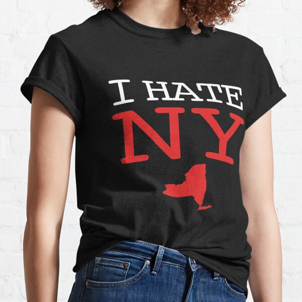 Vintage Boston Red Sox T-shirt I HATE NY Anti New York Yankees