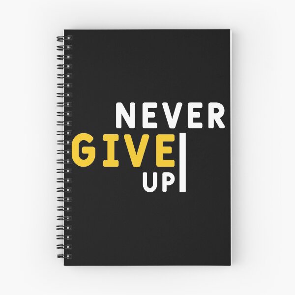 Item preview, Never Give Up designed and sold by XBdesigner.