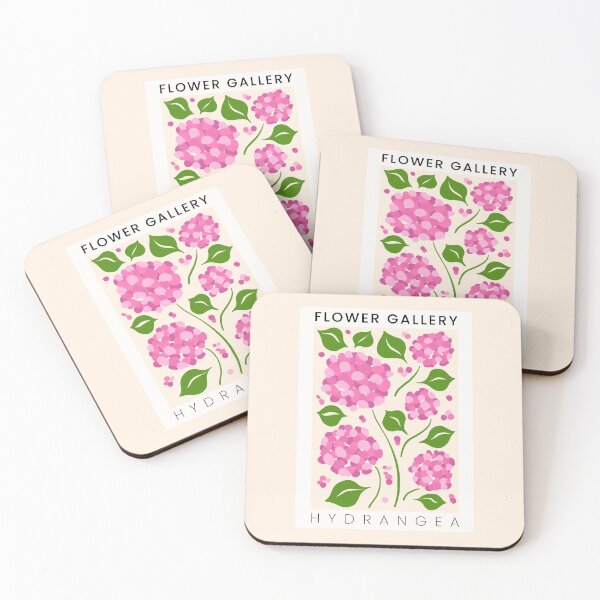 Item preview, Hydrangea - Happy Flowers designed and sold by All-Streets.