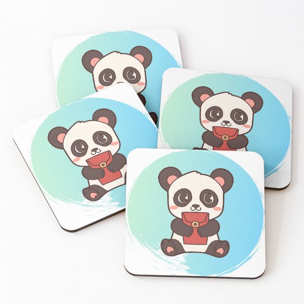 Item preview, Cute panda holding envelop designed and sold by TheGoodOne1.
