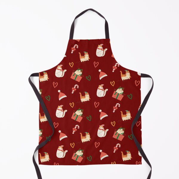 Item preview, Meowy Catmas Merry Cat Christmas Pattern designed and sold by cyc94.
