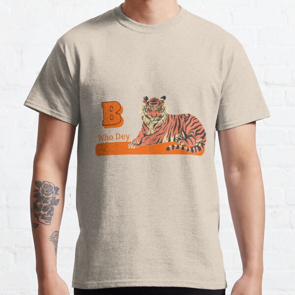 Cincinnati Bengals Special Tiger Design Unisex T-Shirt Sunday Football Game  Who Dey Fan Apparel Classic - TeebyHumans