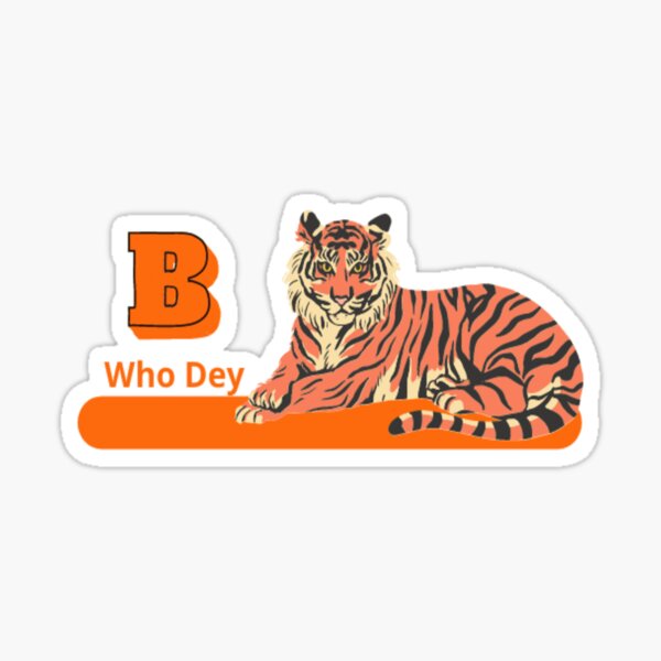 Who Dey Cincinati Sticker by Cincinnati Bengals for iOS & Android