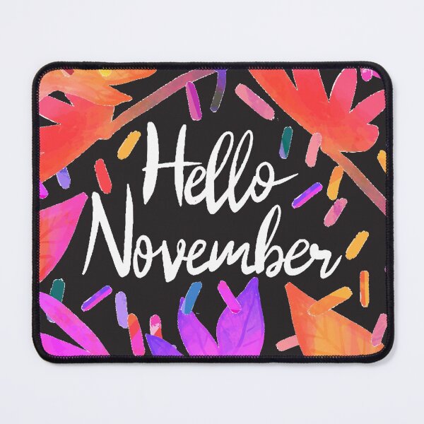 Item preview, Hello November Dark designed and sold by ArtbyBryn.