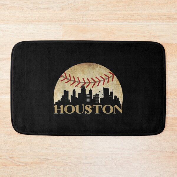 Item preview, Vintage Houston Texas Skyline Baseball mens and womens Gift designed and sold by Delores Kinder.
