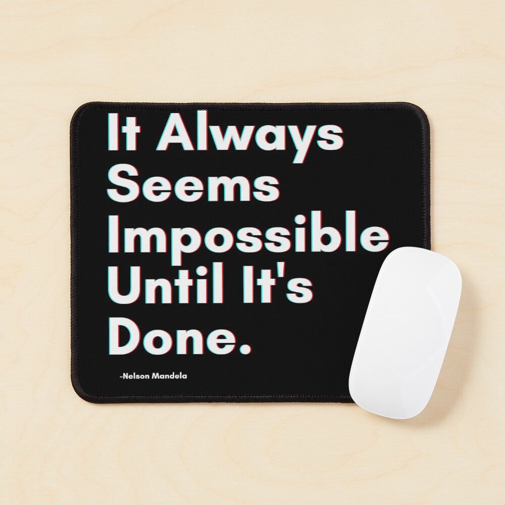 Item preview, Mouse Pad designed and sold by PostiveText.