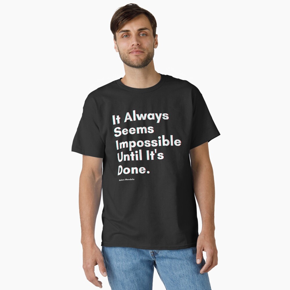 Item preview, Classic T-Shirt designed and sold by PostiveText.