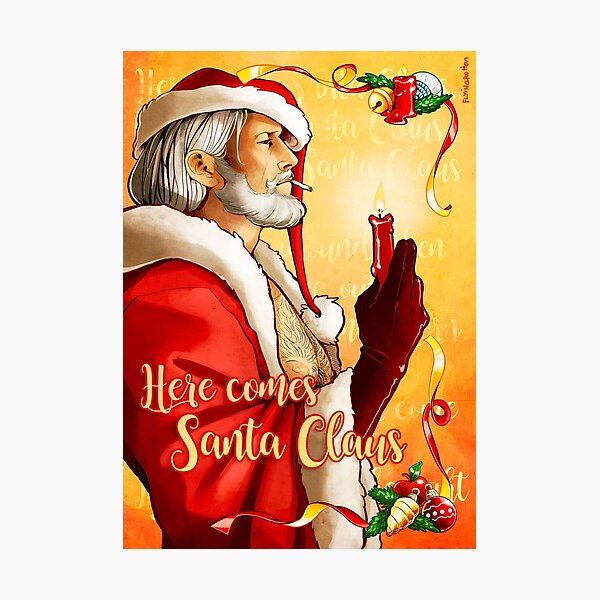 Item preview, Here comes Santa Claus designed and sold by FlyingRotten.