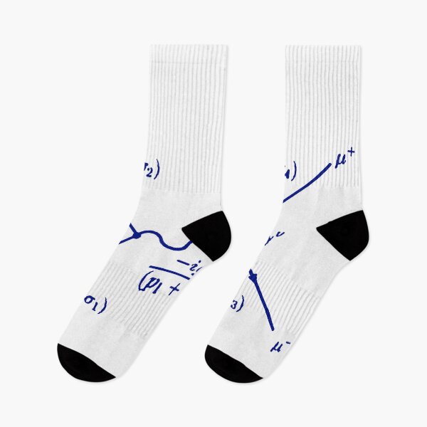 Item preview, Feynman diagram electron positron pair annihilation blue designed and sold by NoetherSym.