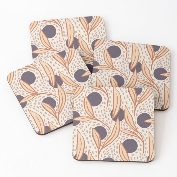 Item preview, Purple and Ochre Leaves designed and sold by RebeccaFlaherty.
