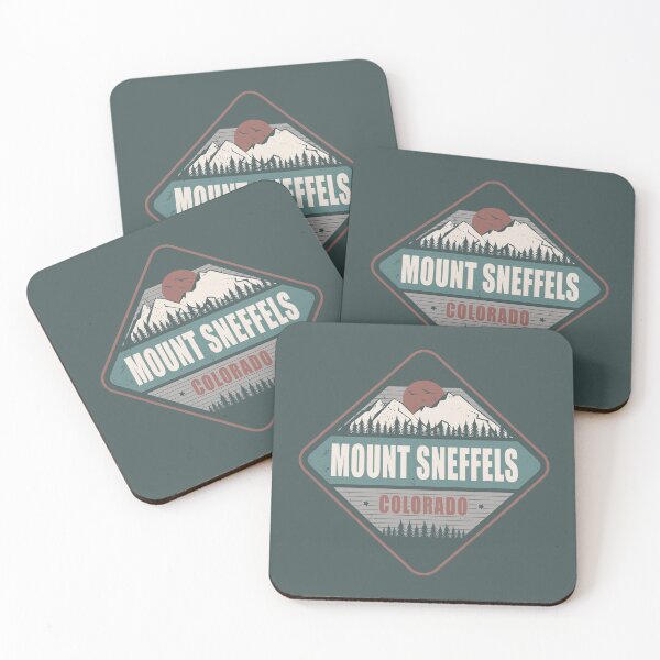 Item preview, Mount Sneffels Colorado US Vintage Hiking Design designed and sold by CynthiaGraphics.