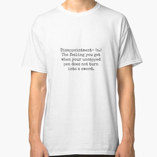 Percy Jackson Disappointment Classic T-Shirt