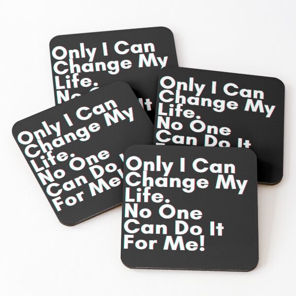 Item preview, Only I Can Change My Life. No One Can Do It For Me! designed and sold by PostiveText.