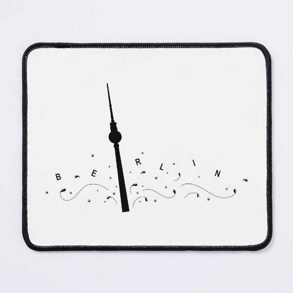 Item preview, TV tower Berlin with writing - Berlin has the drive in black designed and sold by un-artiges.