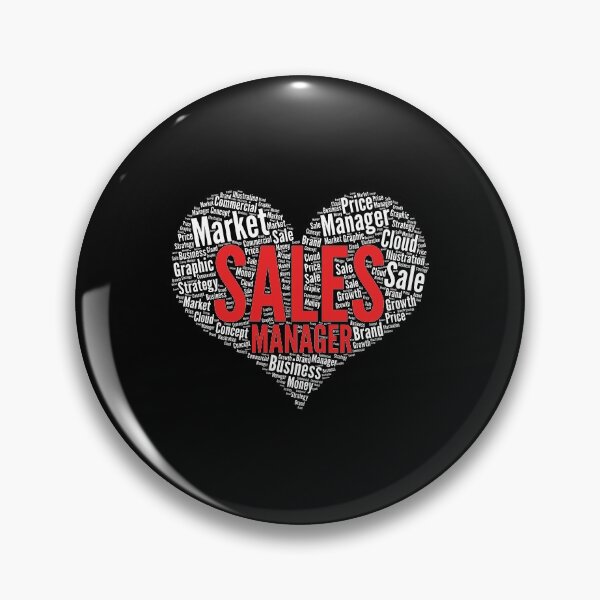 Item preview, Sales manager Heart Shape Word Cloud Design graphic designed and sold by theodoros20.