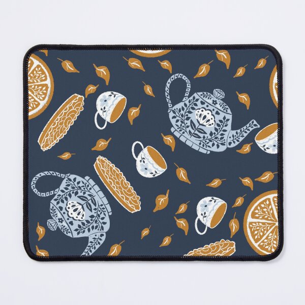 Item preview, Autumn tea party | Fall tea party pattern designed and sold by raghda-s-m.