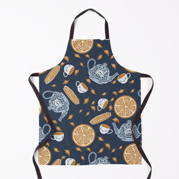 Item preview, Autumn tea party | Fall tea party pattern designed and sold by raghda-s-m.