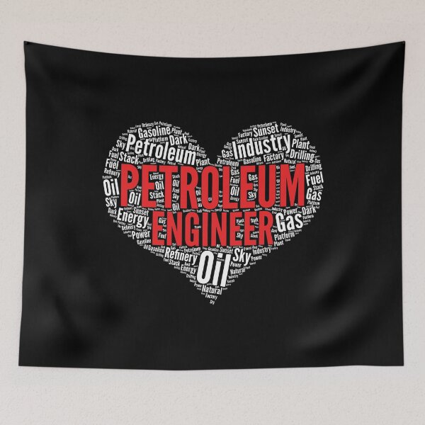 Item preview, Petroleum engineer Heart Shape Word Cloud Design graphic designed and sold by theodoros20.