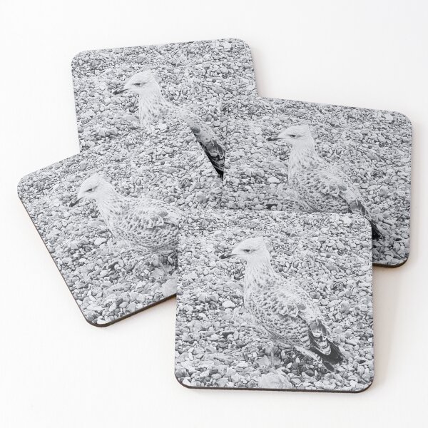 Item preview, Beach bird Black and White designed and sold by brexishop.
