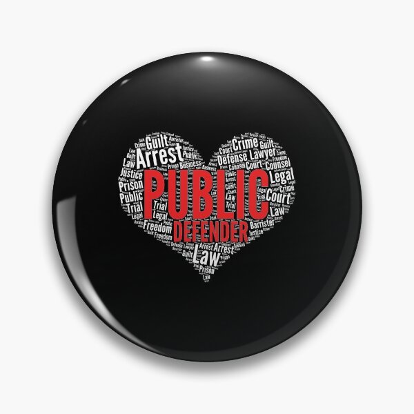 Item preview, Public defender Heart Shape Word Cloud Design product designed and sold by theodoros20.