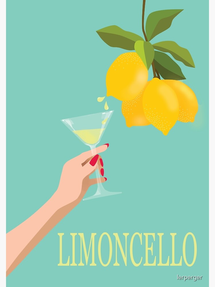 Discover Limoncello Premium Matte Vertical Poster