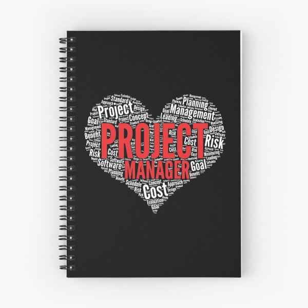 Item preview, Project manager Heart Shape Word Cloud Design design designed and sold by theodoros20.