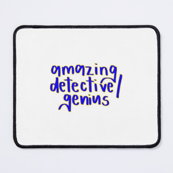 Item preview, detective/genius designed and sold by ellalucy.