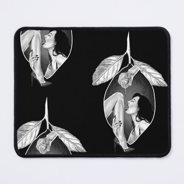 Item preview, Sour (monochromatic illustration on black) designed and sold by Anicatattoos.