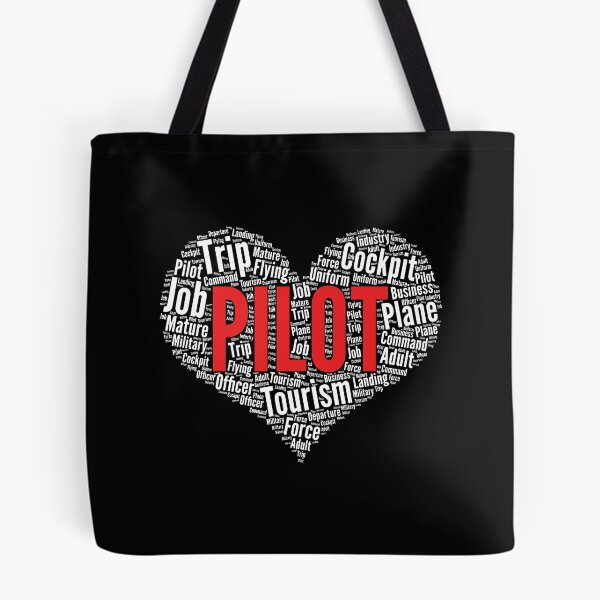 Item preview, Pilot Heart Shape Word Cloud product designed and sold by theodoros20.