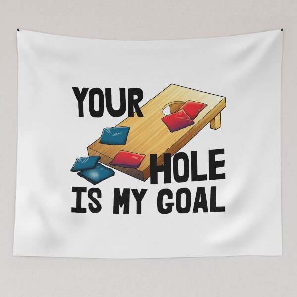Item preview, Your Hole Is My Goal designed and sold by Bendthetrend.