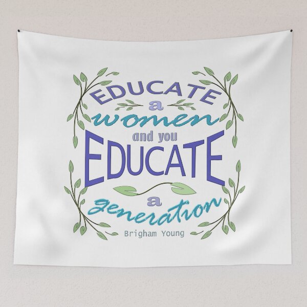 Item preview, Educate a woman designed and sold by Heather Walton.
