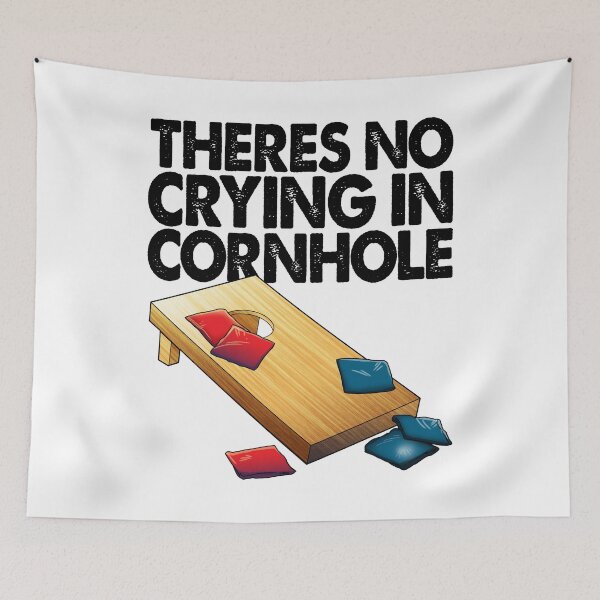 Item preview, Theres No Crying In Cornhole designed and sold by Bendthetrend.
