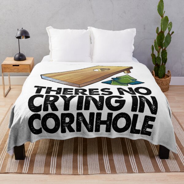 Item preview, Theres No Crying In Cornhole designed and sold by Bendthetrend.
