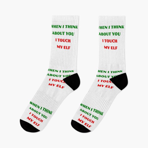 Item preview, Christmas Humor When I think about you I touch my elf designed and sold by avit1.