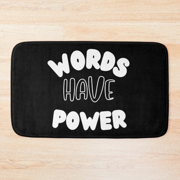 Item preview, Words Have Power - Motivational Inspirational designed and sold by DeansDesigns44.