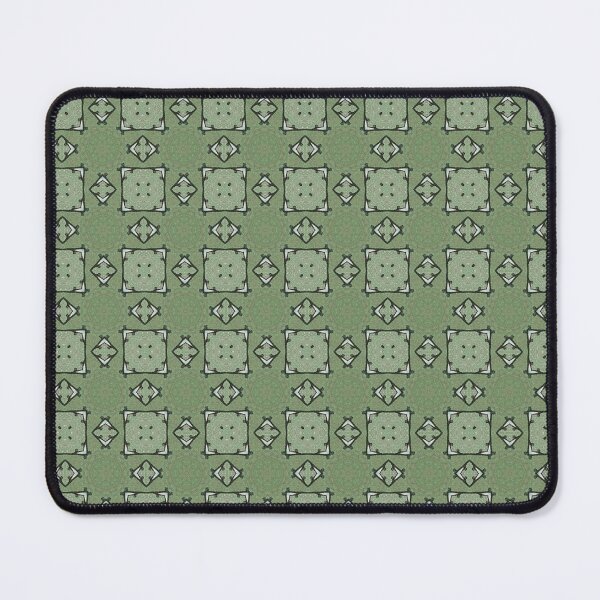 Item preview, Moss Green Abstract Geometric Pattern designed and sold by TLSDesigns.