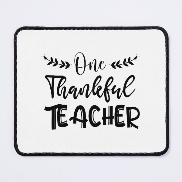 Item preview, one thankful teacher thanksgiving gift Birthday funny sarcastic saying offended Meme designed and sold by joygift369.