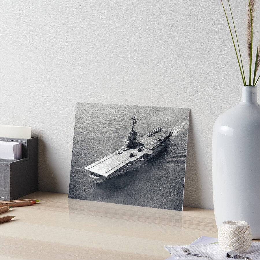 "USS LAKE CHAMPLAIN (CVS39) SHIP'S STORE" Art Board Print for Sale by