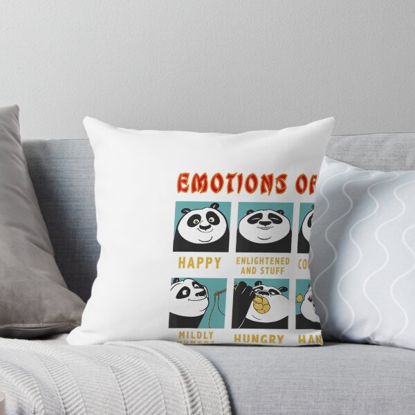 Item preview, Kung Fu Bear Emotions Of Po Portrait Grid designed and sold by BogdanConrad.