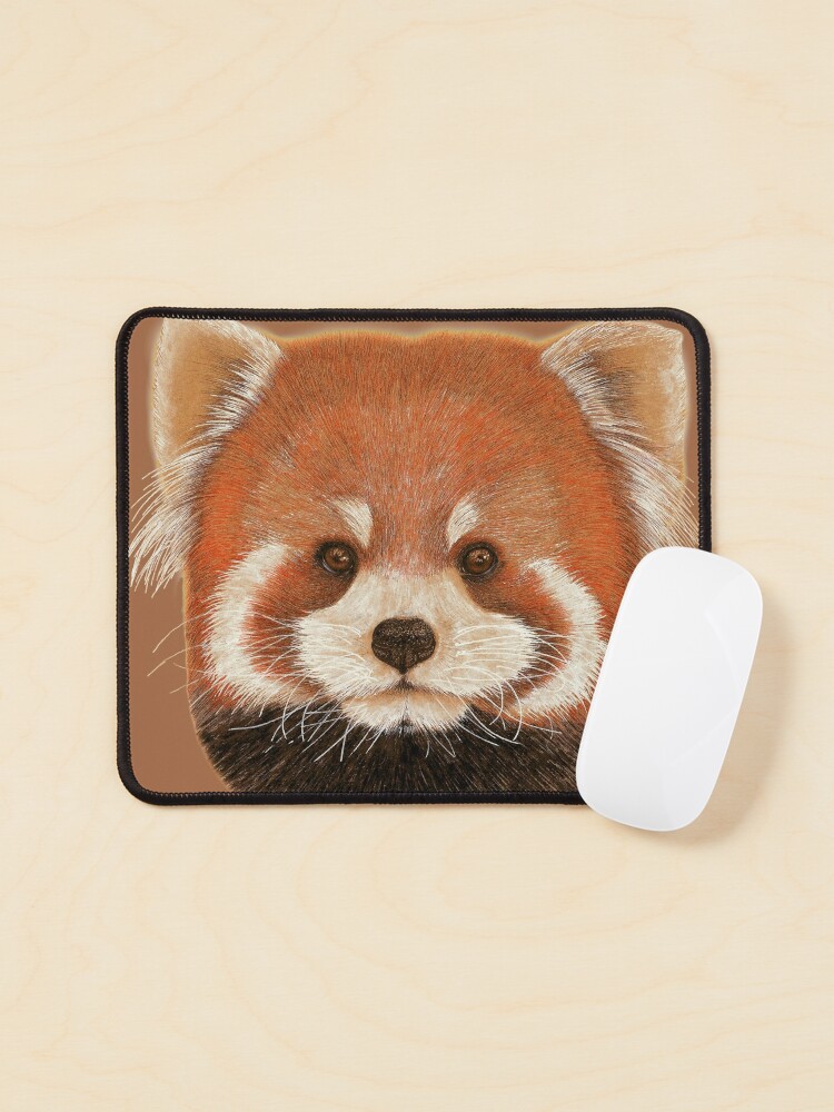 red panda mouse pad