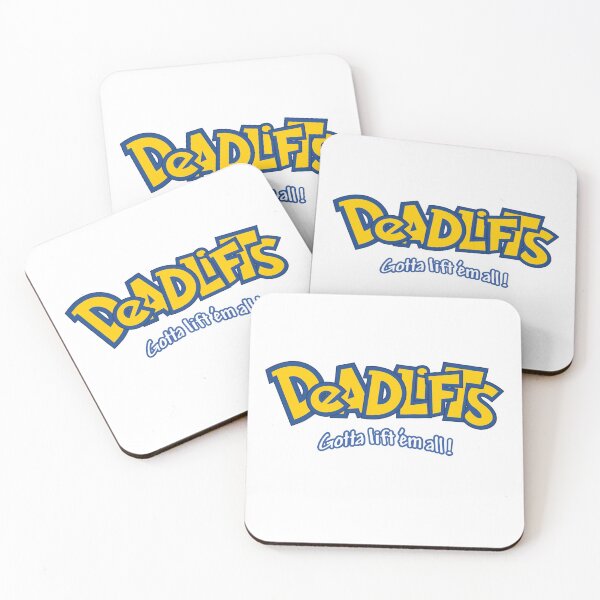 Item preview, Deadlifts - Gotta Lift 'em all! designed and sold by Be More Shonen |  Chris Minney.