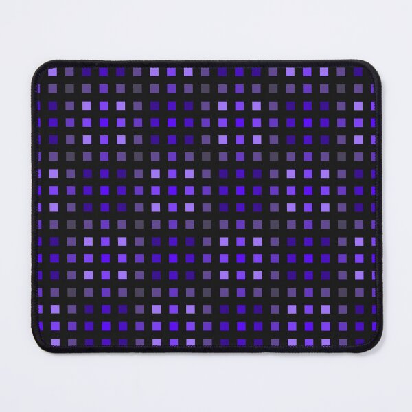 Purple Nebula Raining Haze Mouse Pad