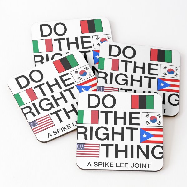 Item preview, do the right thing (1989) designed and sold by Earl Grey Films.