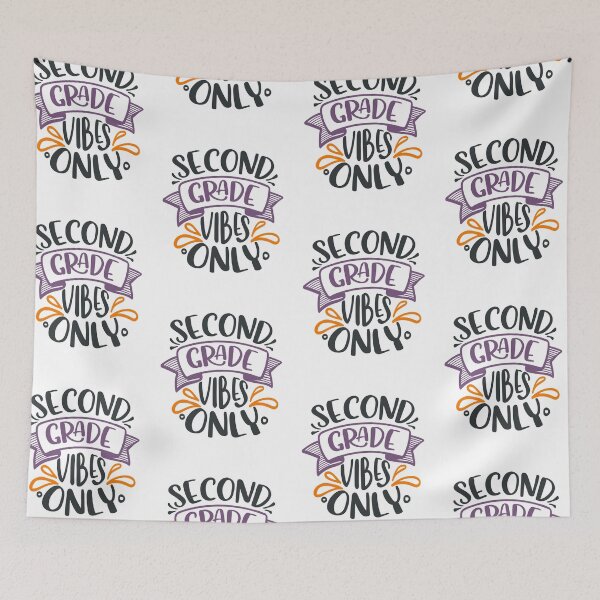 Item preview, Second Grade Vibes Only designed and sold by FOX1999-Design.