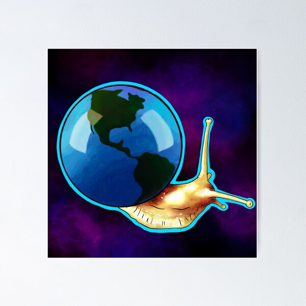 Item preview, Worldly Snail designed and sold by BurgenArt.