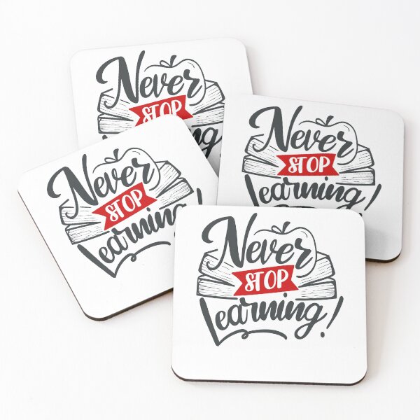 Item preview, Never Stop Learning designed and sold by FOX1999-Design.
