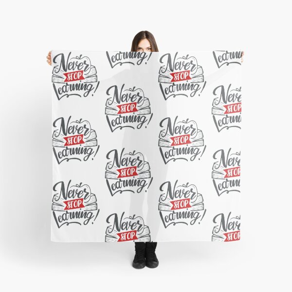 Item preview, Never Stop Learning designed and sold by FOX1999-Design.