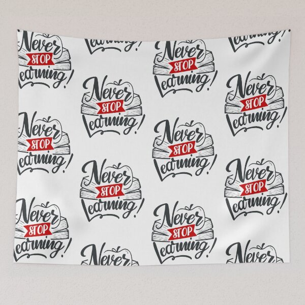 Item preview, Never Stop Learning designed and sold by FOX1999-Design.